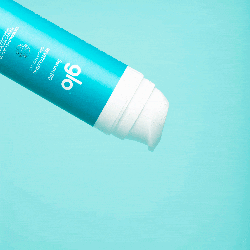 a solution for tired legs, serum910, glo