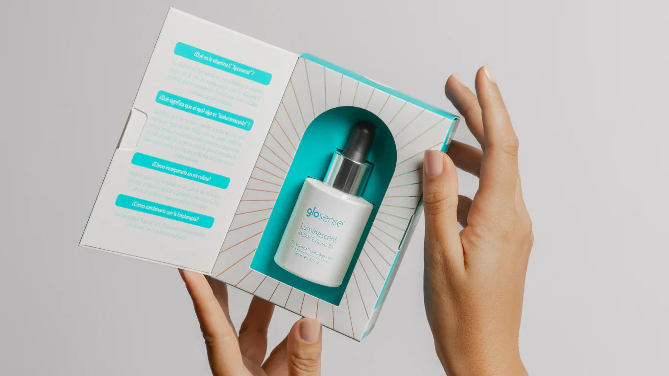 We introduce the new LUMINESCENT Facial Oil: Vitamin C Anti-Aging Glow